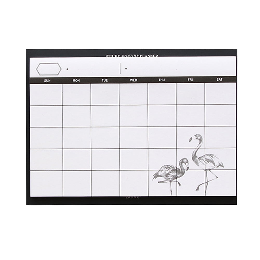 Buy Desktop Schedule Planner Book Tear off Innovative Simple Monthly