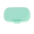 thumbnail image 6 of Unique Bargains 1 Pc 8 Grids Double Layer Pill Box for Travel Blue Green, 6 of 6