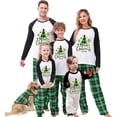 thumbnail image 1 of Awoscut Pijamas a juego para la familia, pijamas navideños, ropa de dormir para vacaciones, conjuntos de ropa de dormir, pijamas de manga larga, 1 of 3