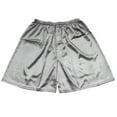 thumbnail image 3 of Tony & Candice Men's Satin Boxers Shorts Combo Pack Underwear (Medium, Gray + Black + Purple 3-Pack), 3 of 5