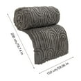 thumbnail image 3 of Boovnll Flannel Throw Blanket, Super Cozy Soft Roman Column Embossing Lightweight Solid Color Blankets, Machine Washable Microfiber for All Season Home Office, Couch, Sofa, Blanket - 59x79", 3 of 6