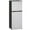 Silver, variant on HOMCOM Mini Fridge with Freezer 4.6 Cu.Ft 2 Door Small Refrigerator Silver