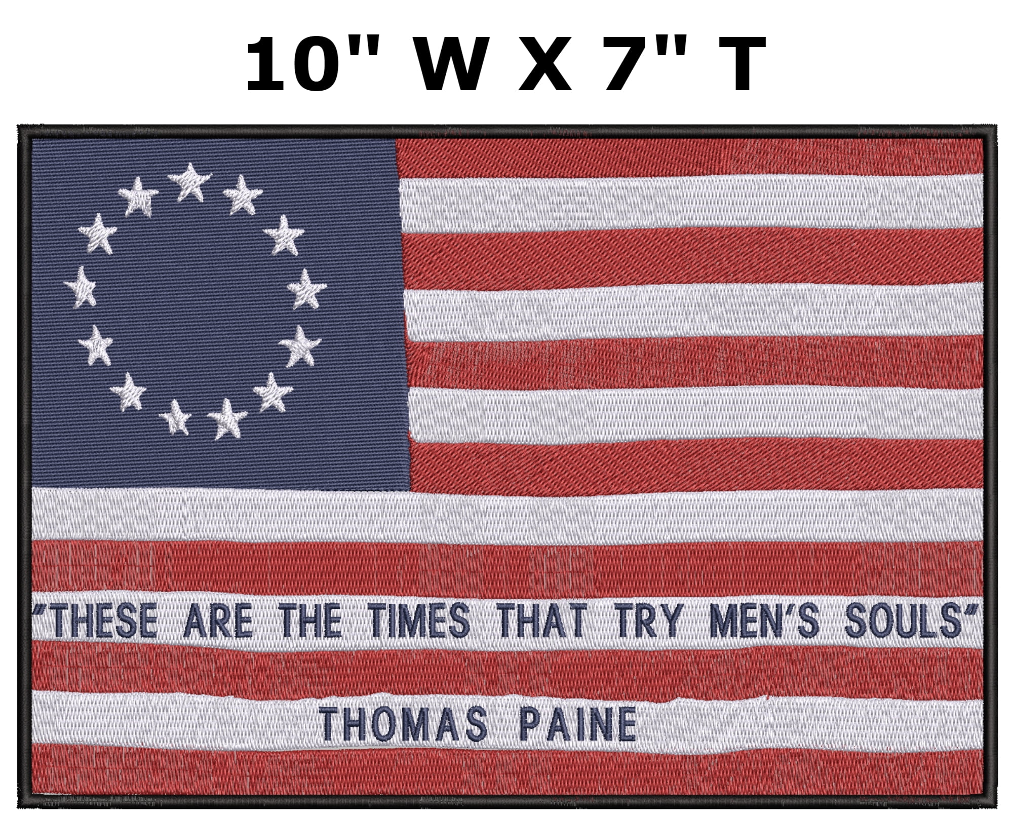 Betsy Ross American Flag Patch USA Flag Patch Embroidered New