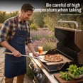 thumbnail image 5 of 1 Pack Square Pizza Stone 16 X 16 1 Inch Large Heavy Duty Cordierite Pan For Oven And Grill Thermal Shock Resistant Up To 1  450°f Cooking Baking Bread Bbq, 5 of 6