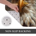 thumbnail image 3 of Kdxio Funny Bald Eagle,16" x 24", Non-Slip Front Door Mats,Outdoor Welcome Mat Washable, 3 of 9