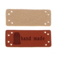 thumbnail image 3 of 20 piezas de etiquetas de cuero hechas a mano manualidades para coser ropa 002, 3 of 7
