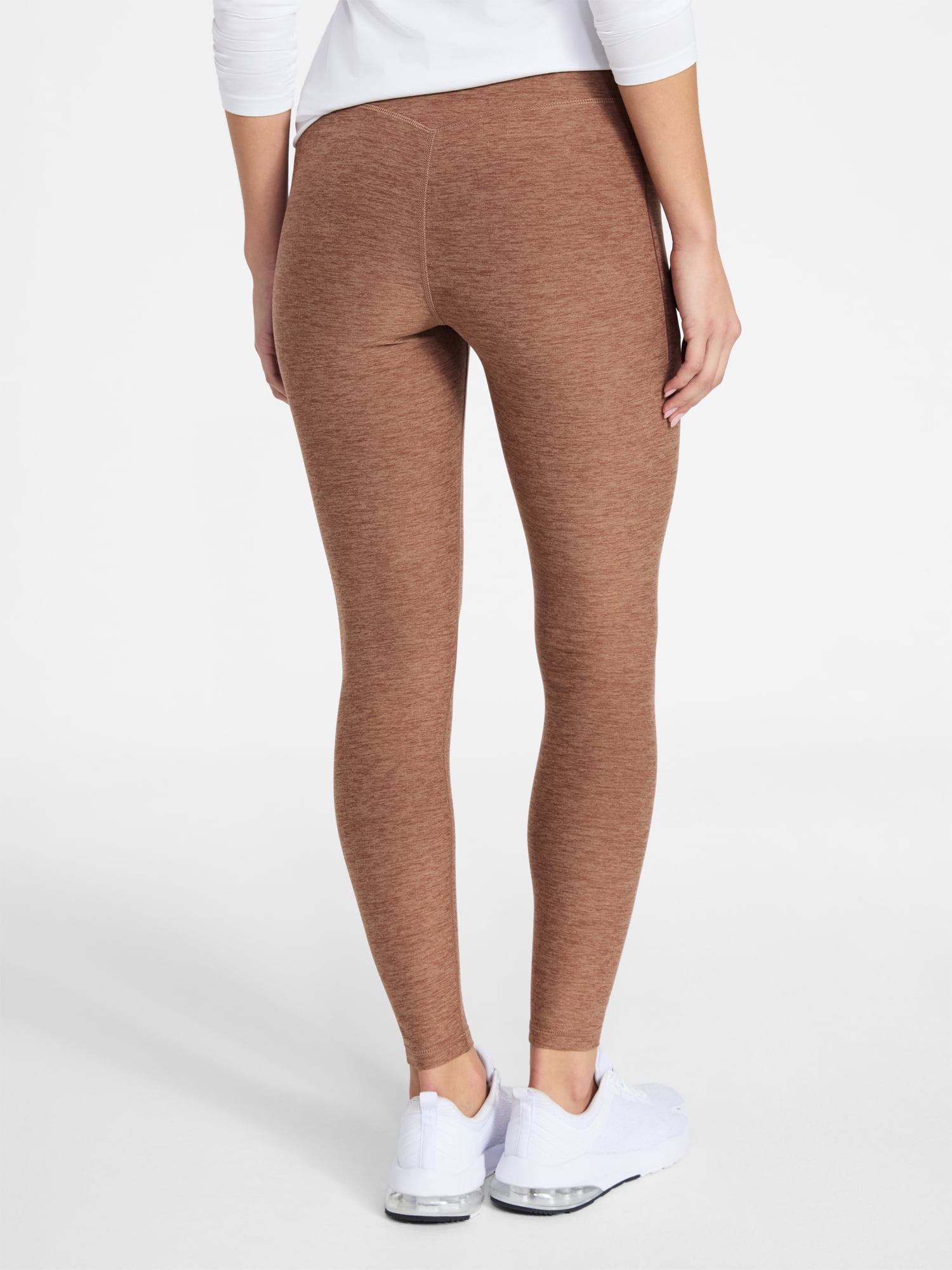 Athletic Works Women's and Women's Plus ButterCore Full Length Leggings with Pockets, Sizes XS-4X