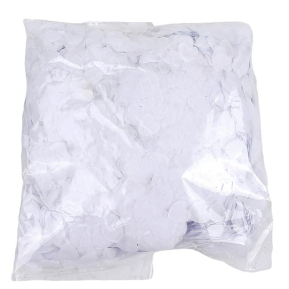 10000Pcs Tissue Paper Biodegradable White Heart Confetti Birthday Home Decor Party Wedding Accessory In Stock