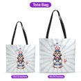 thumbnail image 5 of Happy 4th of July Patriotic Shih Tzu Marching Band Uniform Balloons Fireworks All Over Print 3D Canvas Tote Bag Lion Dog Lover Gifts Reusable Handbag - 13009, 5 of 5