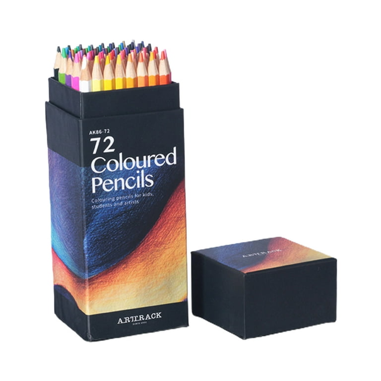  Thornton's Art Supply Premium Colorless Blender Pencils (72  Count) Wax Based for Drawing Sketching Blending Shading Softening Artwork