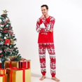 thumbnail image 4 of New Year's Clothes 2024 Cartoon Print Christmas Family Matching Outfits Adults Kids 2 Pieces Pajamas Set Baby Romper Dog Scarf, 4 of 4