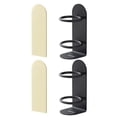 thumbnail image 4 of 2pcs Nail-free Wall Mount Electric Toothbrush Holders Household Storage Racks, 4 of 8