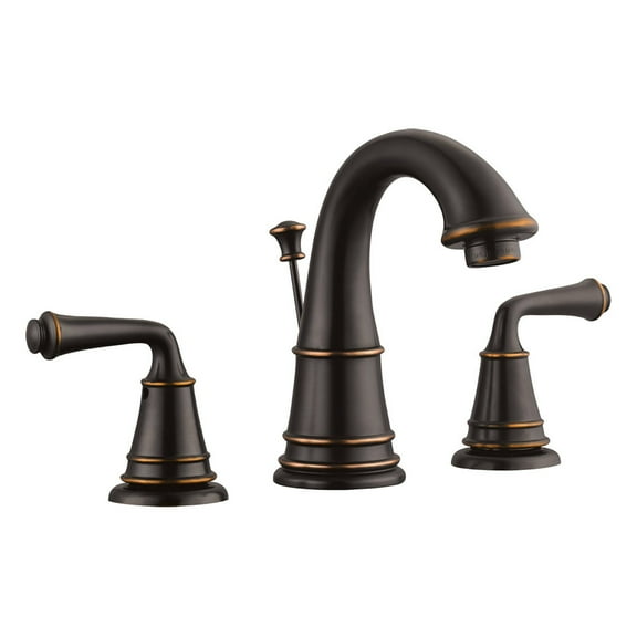 Design House Eden Widespread 2-Handle Bathroom Faucet, Oil Rubbed Bronze, 8-Inch