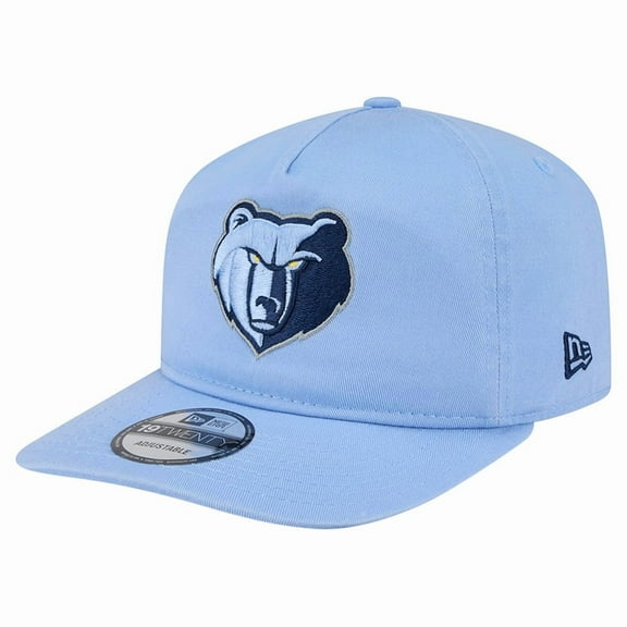 Men's New Era  Light Blue Memphis Grizzlies Cotton 19TWENTY Adjustable Hat