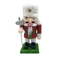 thumbnail image 2 of Figura de Cascanueces Tradicional de Madera Cascanueces Decorativo Navideño Estilo E, 2 of 9