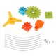 thumbnail image 2 of Piezas de tablero sensorial de educación temprana, juguetes de desarrollo, accesorios de bricolaje, regalos de rompecabezas, materiales de tablero Engranaje Sunnimix Material de tablero ocupado, 2 of 8