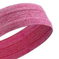 thumbnail image 2 of Guardoinrt Bande Élastique Anti-Transpiration Bande Respirante pour Cheveux Polyester Doux Extensible Bandeau Course Yoga Accessoires Évacuation de l'Humidité Hommes Filles Rose 1 Ensemble, 2 of 6