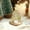Yellow Deals, variant on Wholesale karymi Mini Christmas Tree Glass Ornaments Small Glass Christmas Tree Christmas Dollhouse Miniature Mini Winter Figurines for Crafts Holiday Xmas Party Decor Christmas Gifts Today Deals