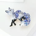 thumbnail image 3 of Hyasfey Vivid Fox Shape Brooch Shiny Rhinestones Pin Women Lovely Enamel Animal Party Casual Badge Clothes Accessories, 3 of 8
