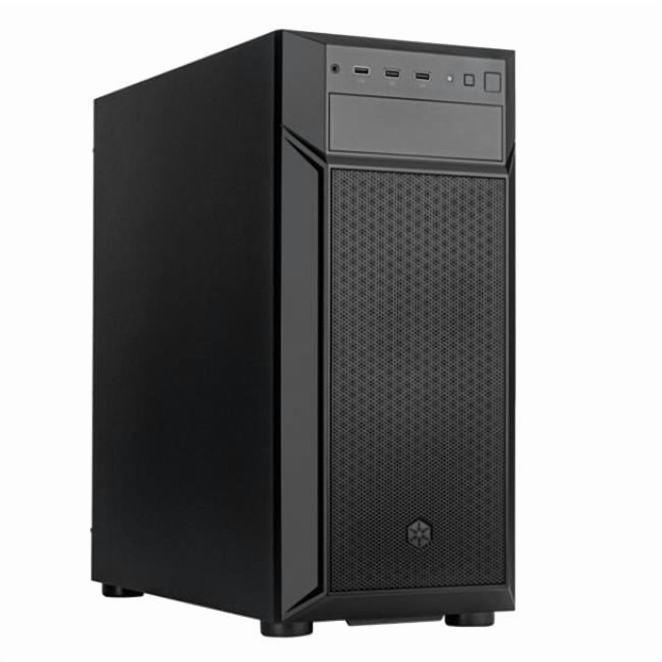 Fara 513 High Airflow ATX Chassis with Excellent Hardware Compatibility, Black