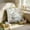 C, variant on Uutvery Easter Decorative Pillow Cover, 3D Faux Embroidery Printing Bunny Motifs, Soft Polyester Cushion Case Sofa Bed, 17.72x17.72 Inches
