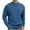 Blue, variant on Roll Neck Knitted Sweater Men Fall Winter Long Sleeve Textured Knit Patterned Pullover Chunky Sweaters Thermal Jumper
