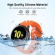 thumbnail image 2 of Bands for Galaxy Watch Active 2,20mm Quick Release Replacement Wristband for Galaxy Watch 42mm / Gear Sport/Gear S2 / Amazfit Bip for Men Women(Orange, 2 of 4