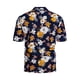 thumbnail image 5 of Camisa de manga corta con solapa y estampado hawaiano para hombre Pompotops  oipoqjl47372, 5 of 7