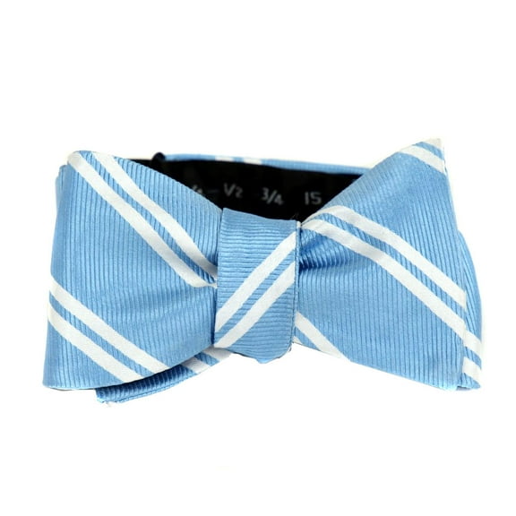 BuyYourTies - FBTZ-375 - Mens Aficionado Self Tie Bow Tie - Sky
