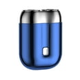 thumbnail image 1 of Rasoir Électrique Rechargeable Rasage en une Seule Fois avec Options Rasoir Électrique Rechargeable Sec et Humide Rasoir Électrique Portable pour Hommes Bleu, 1 of 9