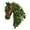 Green, variant on Horse Head Wreath Farmhouse Front Door Handmade Seasonal Greenery with Red Bow for Outdoor Spaces and Barn
