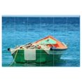 thumbnail image 1 of Boat Ship Ceramic Tile Mural Kitchen Backsplash Bathroom Shower, 400129-L64, 1 of 9