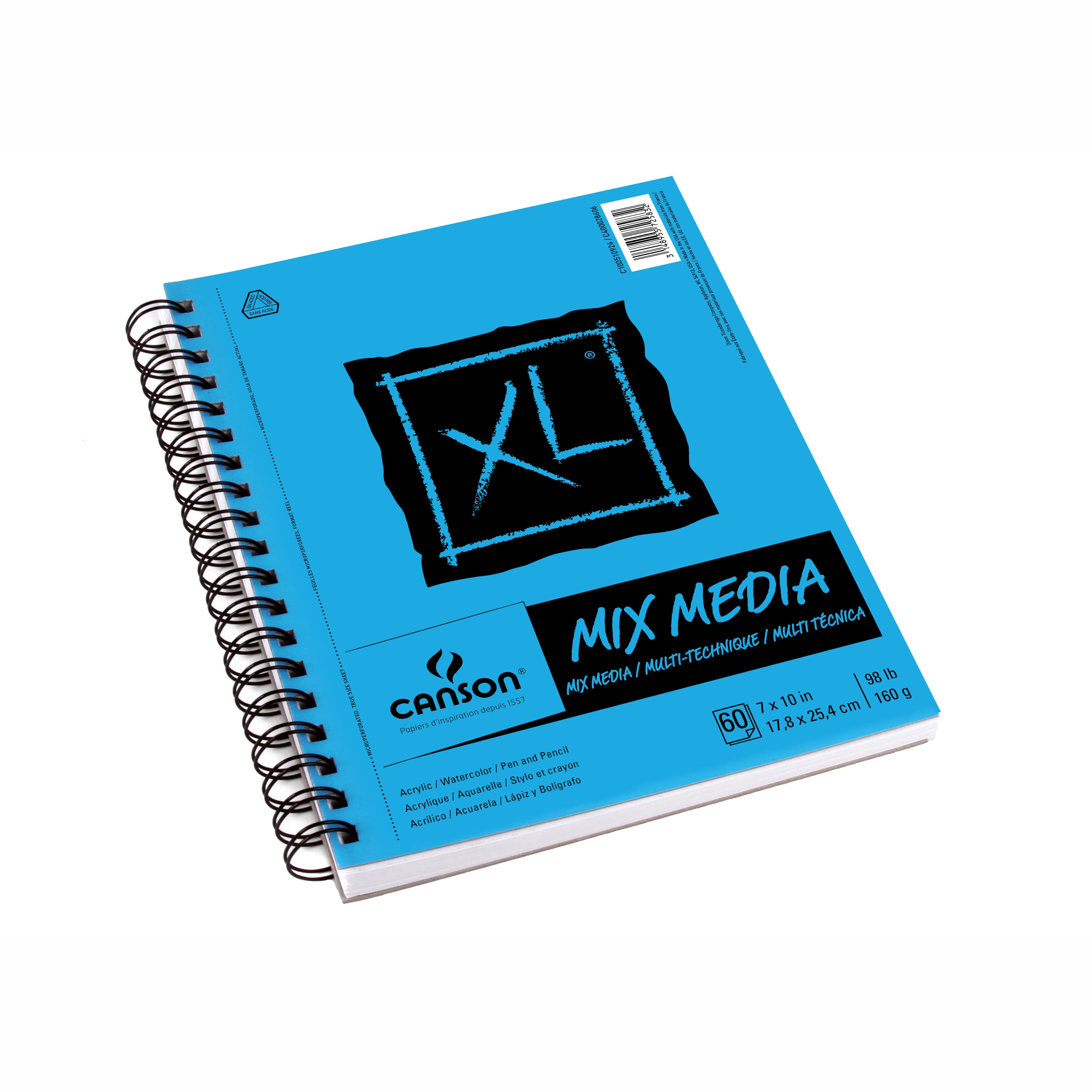 6 Pack: Canson® XL® Mix Media Pad 