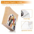 thumbnail image 4 of Cats Family Napkin Holder for Table Clear Napkin Stand Paper Holder Acrylic Organizer Dispenser Napkins for Dinner Kitchen Restaurant Room, 4 of 8