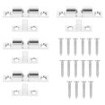 thumbnail image 6 of Raindrops  4 Pcs Furniture Bead Buckle Dryer Door Latch Bumpers for Cabinet Doors Silver, 6 of 8