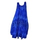 thumbnail image 1 of Casual señoras de gran tamaño sin mangas camiseta suelta vestido de chaleco de boda Azul 3XL Zulema Vestido sin mangas mujer, 1 of 7