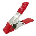 thumbnail image 1 of Justharion DIY Crafting Metal Spring Clamp Photography Woodworking Clip A Shaped Fastener Fixing Fastening Tool Carpenter Accessory Red 1Set, 1 of 6