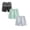Black 1PCS & Light Gray 1PCS & Light Green 1PCS, variant on XEGLSBU 3 pack Boys Shorts Size 6-7 Kids Elastic Waist Shorts for Boys and Girls Comfortable Casual Playwear Breathable Summer Active Wear Toddler to Adjustable Fit Size 11-12 Years