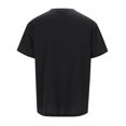 thumbnail image 5 of QBGSAY T-Shirt Men'S Mesh Ice Silk Breathable Short Sleeve Round Summer Solid Color T Shirt Daily Top, 5 of 8