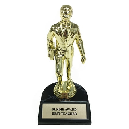 Best Teacher Dundie Award Trophy The Office Dunder Mifflin Gift School (Best Boyfriend Award Trophy)