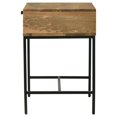 thumbnail image 3 of Pemberly Row 1-Drawer Rectangular Modern Wood End Table in Honey Brown, 3 of 12