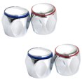 thumbnail image 4 of MasteelfCA 2 Sets Faucet Spray Head Hand Wheel Hot and Cold Faucet Handle Replacement Parts, 4 of 7