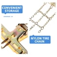thumbnail image 3 of BESTYASH 2Ud Cadenas Para De Auto Antideslizantes Color Dorado Para Control En Terrenos Difíciles, 3 of 7
