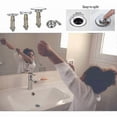 thumbnail image 5 of Chrome Plated Brass Pop-Up Drain Stopper for Bathroom and Kitchen Sinks, 66mm Click-Clack Design, 5 of 5