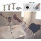 thumbnail image 5 of Chrome Plated Brass Pop-Up Drain Stopper for Bathroom and Kitchen Sinks, 66mm Click-Clack Design, 5 of 5