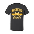 thumbnail image 2 of Wild Bobby City of Nashville Hockey Fantasy Fan Sports Men's T-Shirt, Charcoal, X-Large, 2 of 5
