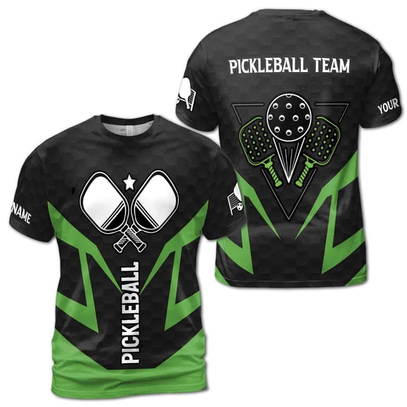 Customized Name Pickleball Team Men's T-Shirt S-5XL