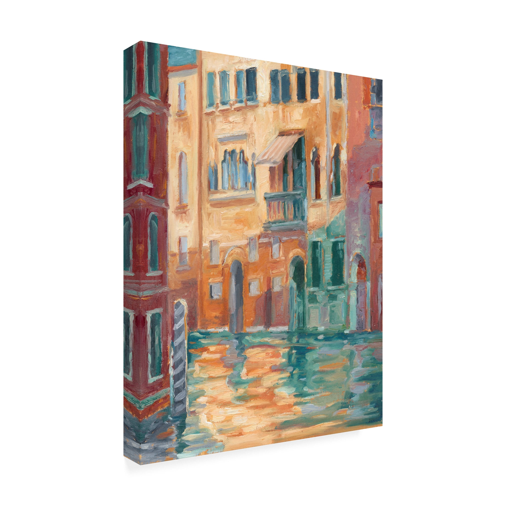 Trademark Fine Art 'Sunset on the Canal II' Canvas Art by Ethan Harper