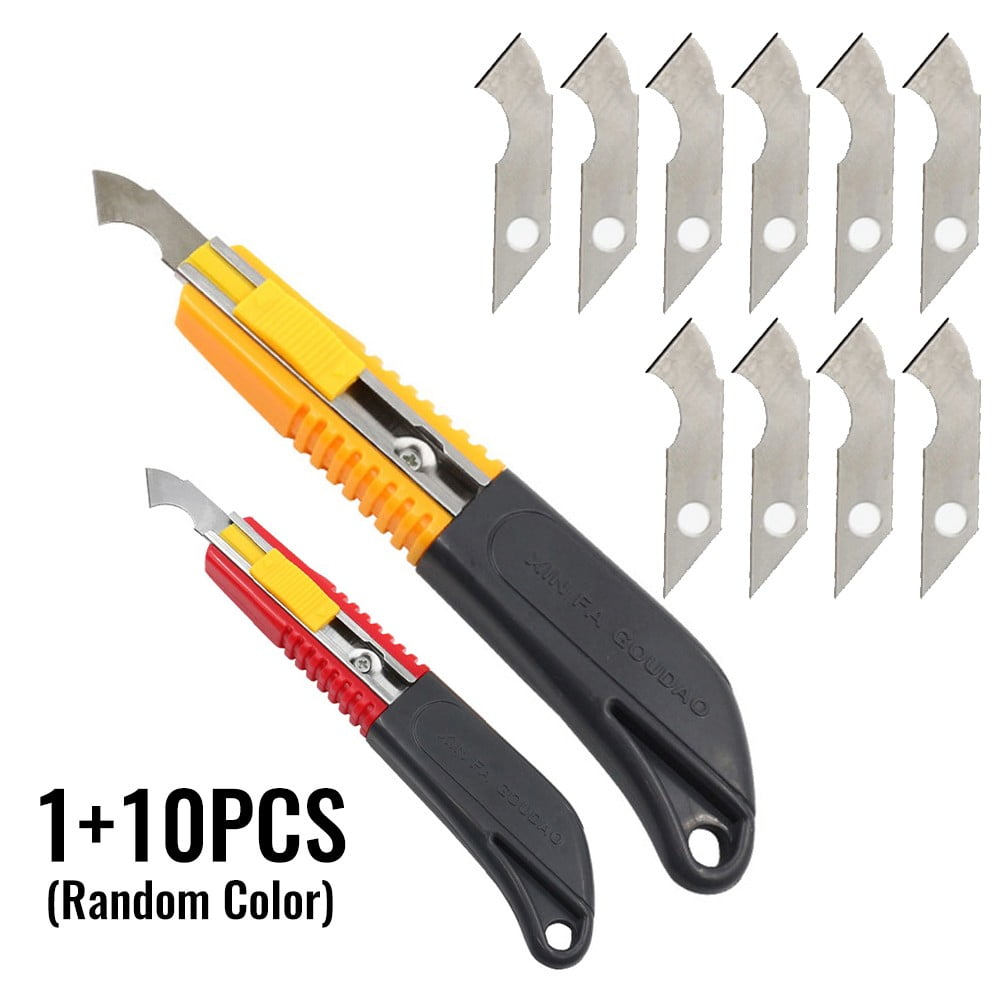 Acrylic Hook Cutter Plastic PVC Cutter Craft tool Cutting Plexiglass +10  Blades 