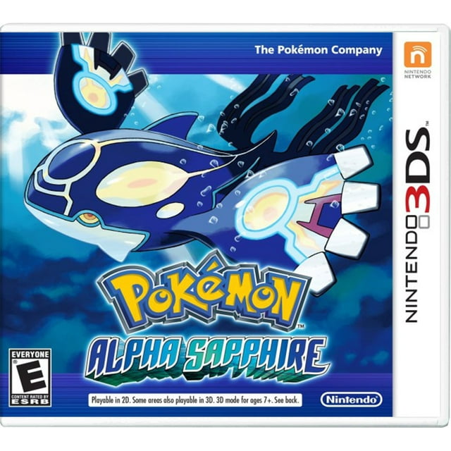 Pokémon Alpha Sapphire Nintendo 3DS Juego Físico